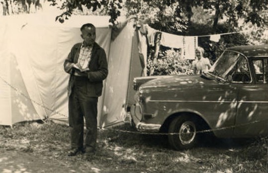 Er gründete 1957 den Campingplatz.